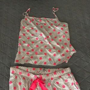 Polka dot Victoria secret pajamas